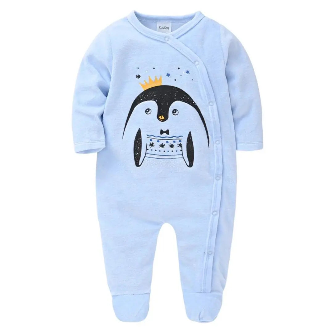 Pyjama-Velours-Bebe-Pingouin-Roi-Bleu