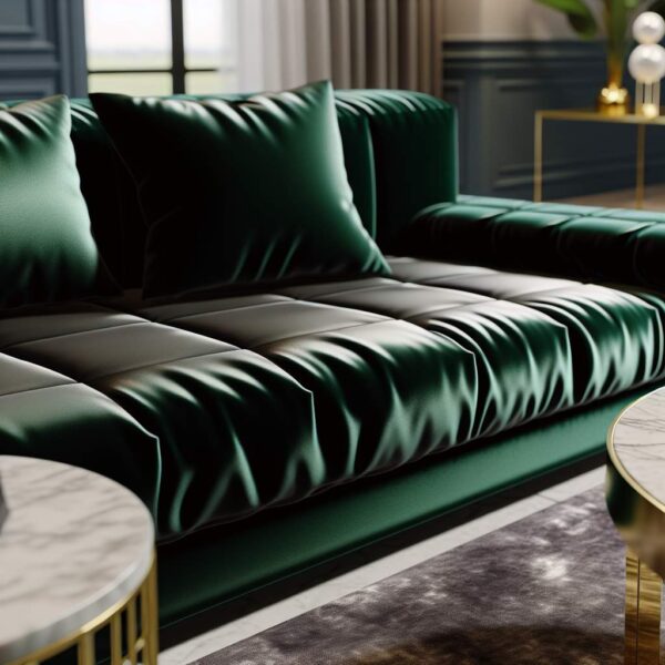 Velours satin mat: le secret d’une décoration chic et sophistiquée