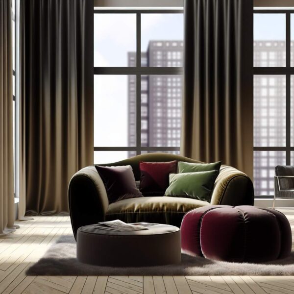 Housse clic-clac velours: élégance et confort pour votre intérieur urbain