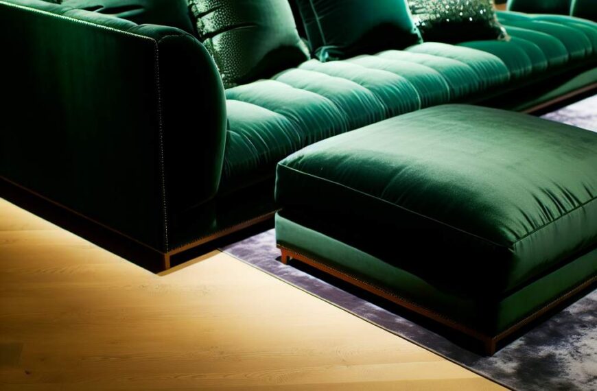 Idées déco avec le tissu velours ameublement