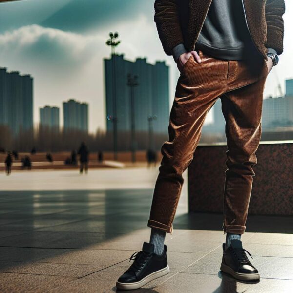 Style urbain: secrets du pantalon velours côtelé