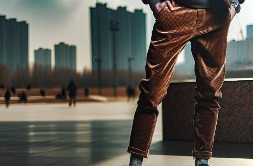 Comment associer le pantalon velours côtelé à ton style urbain