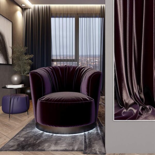 Tissu velours fauteuil : guide pour un intérieur élégant et durable