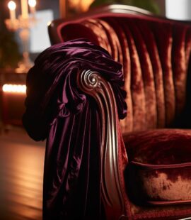 Tissu velours fauteuil: secrets d'un choix parfait
