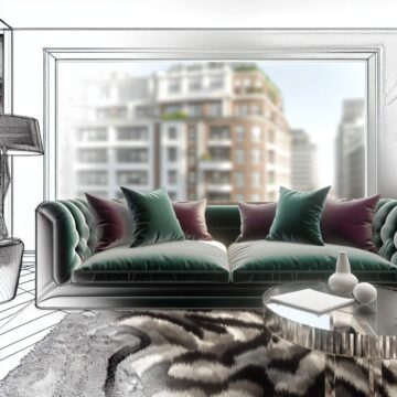 Tissu velours imprimé: sublimez votre intérieur