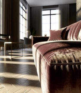 Velours déperlant: le secret d'un intérieur chic ?