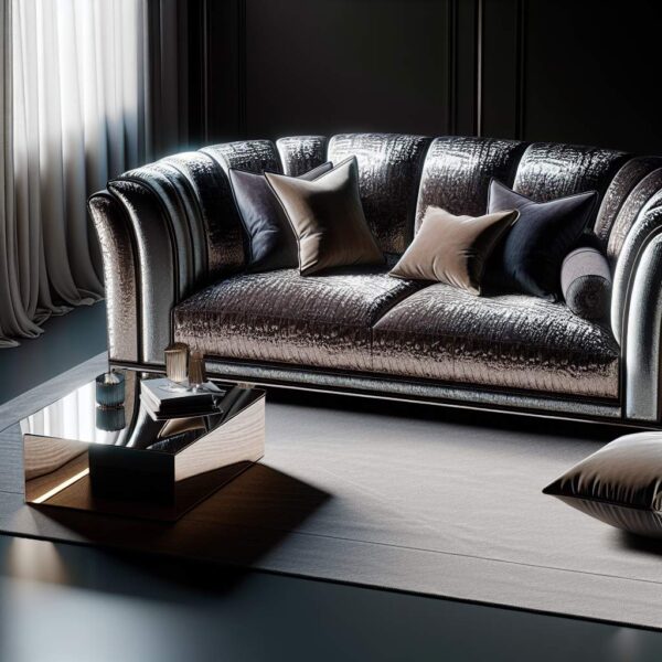 Velours moiré: secrets pour un intérieur somptueux