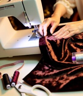 Velours stretch: astuces incontournables couture
