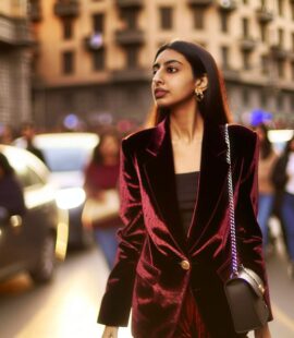 Veste velours femme: secrets pour un look chic